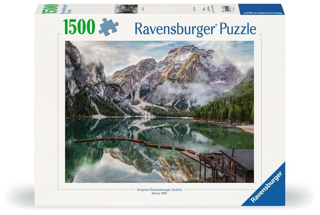 Ravensburger Puzzle 12001211 - Pragser Wildsee - 1500 Teile Puzzle für Erwachsene und Kinder ab 14 Jahren