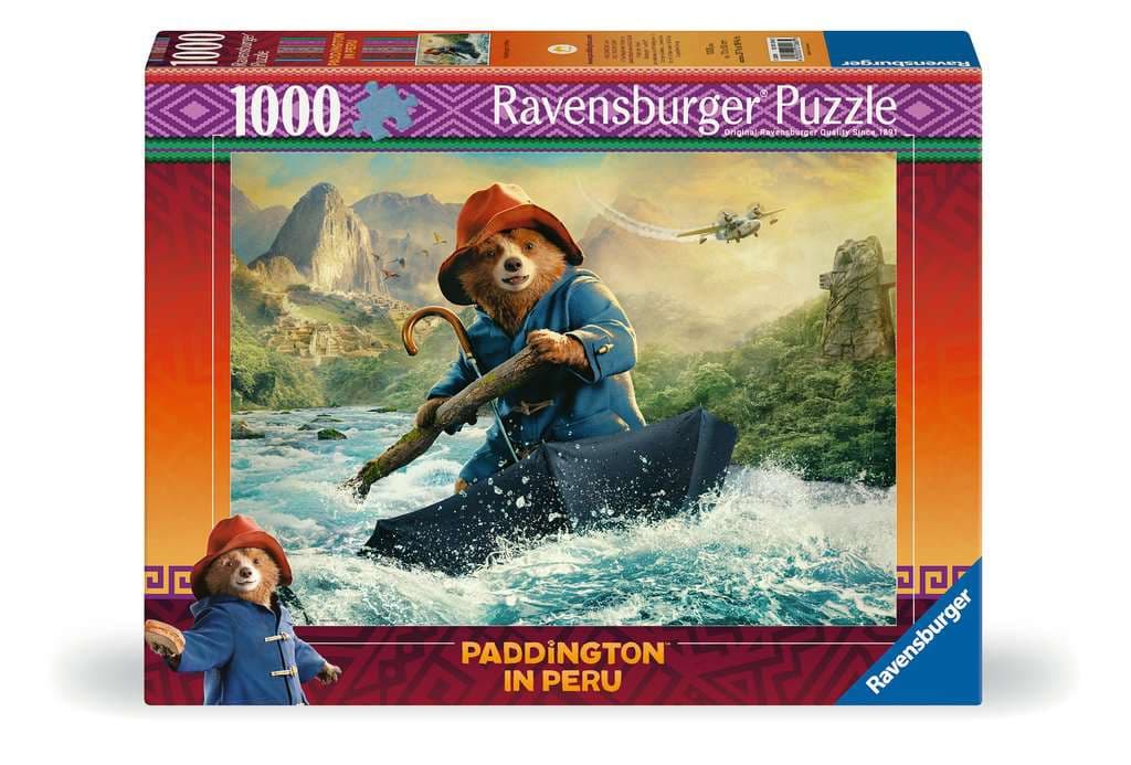 Ravensburger Puzzle 12001266 - Paddington in Peru - 1000 Teile Paddington-Bär Puzzle für Kinder und Erwachsene ab 14 Jahren