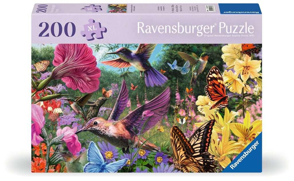 Ravensburger Puzzle 12001369 - Kolibris und Schmetterlinge - Puzzle für ältere Menschen und Senioren