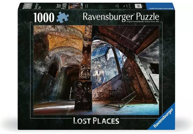Ravensburger Puzzle Lost Places 12001393 - Alpenhaus Graffito Beelitzer Heilstätten - 1000 Teile Puzzle