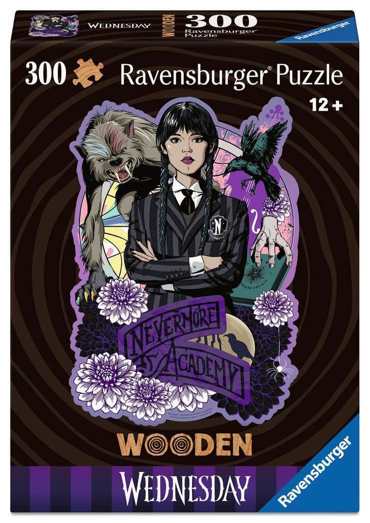 Ravensburger Puzzle Wooden Puzzle 300 Teile - Wednesday