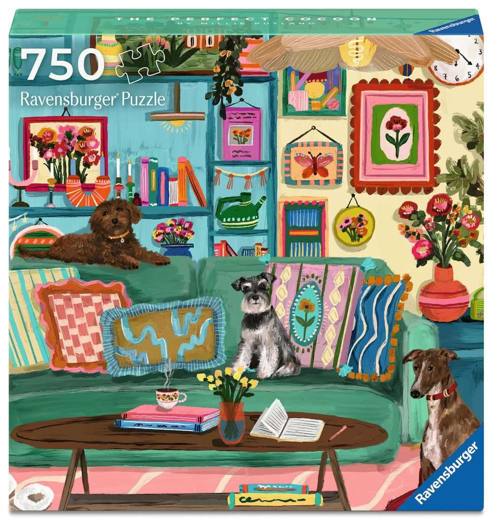 Ravensburger Puzzle Erwachsenenpuzzle 750 Teile Art&Soul Collection - Glücklicher Ort, gemütlicher Ort