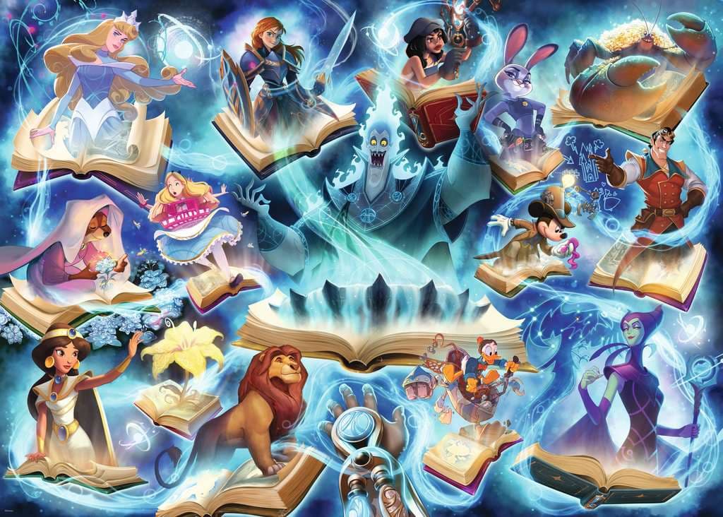 Produktbild Ravensburger Puzzle Erwachsenenpuzzle 1000 Teile - Disney Lorcana - Glimmers of the Realm: Sapphire 3 von 3