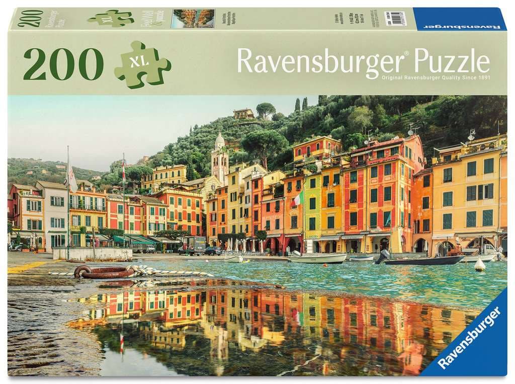 Ravensburger Puzzle - Feel Well & Puzzle 200 Teile - Wunderschönes Portofino