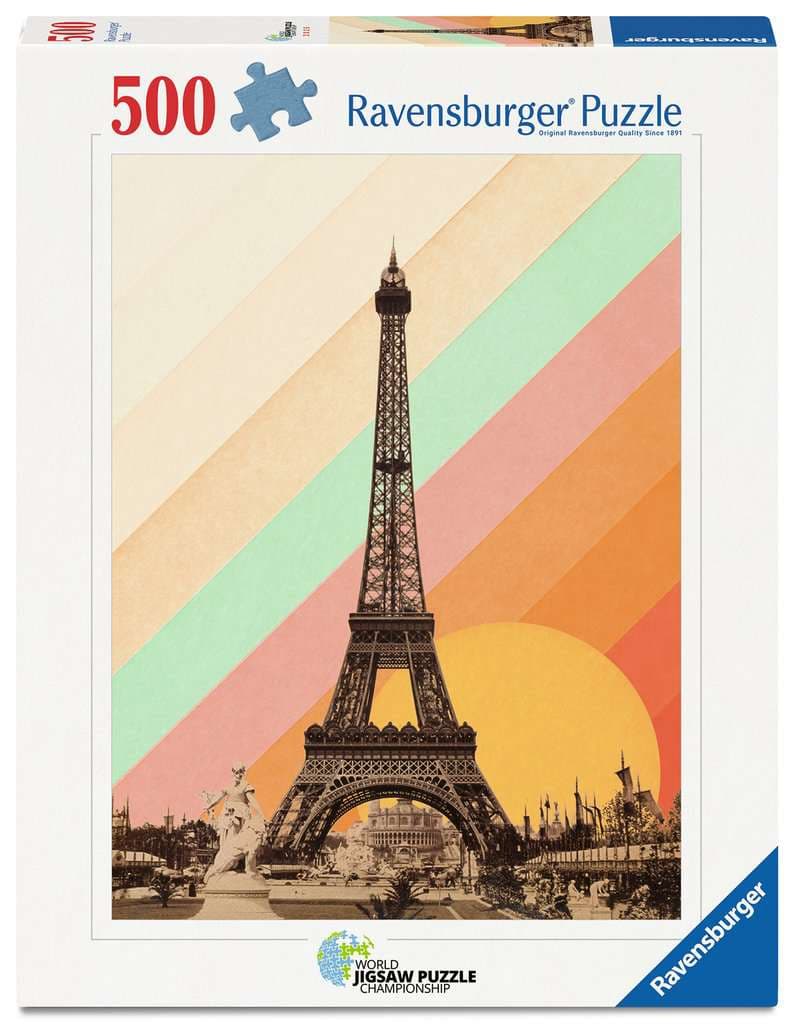 Ravensburger Puzzle - Erwachsenenpuzzle 500 Teile - Pariser Regenbogen - Florent Bodart