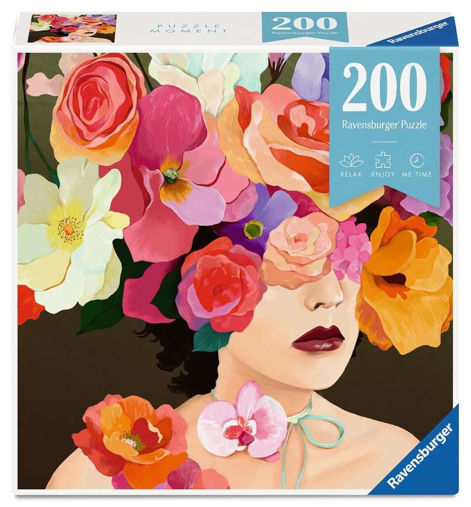 Ravensburger Puzzle - Erwachsenenpuzzle 200 Teile - Rose