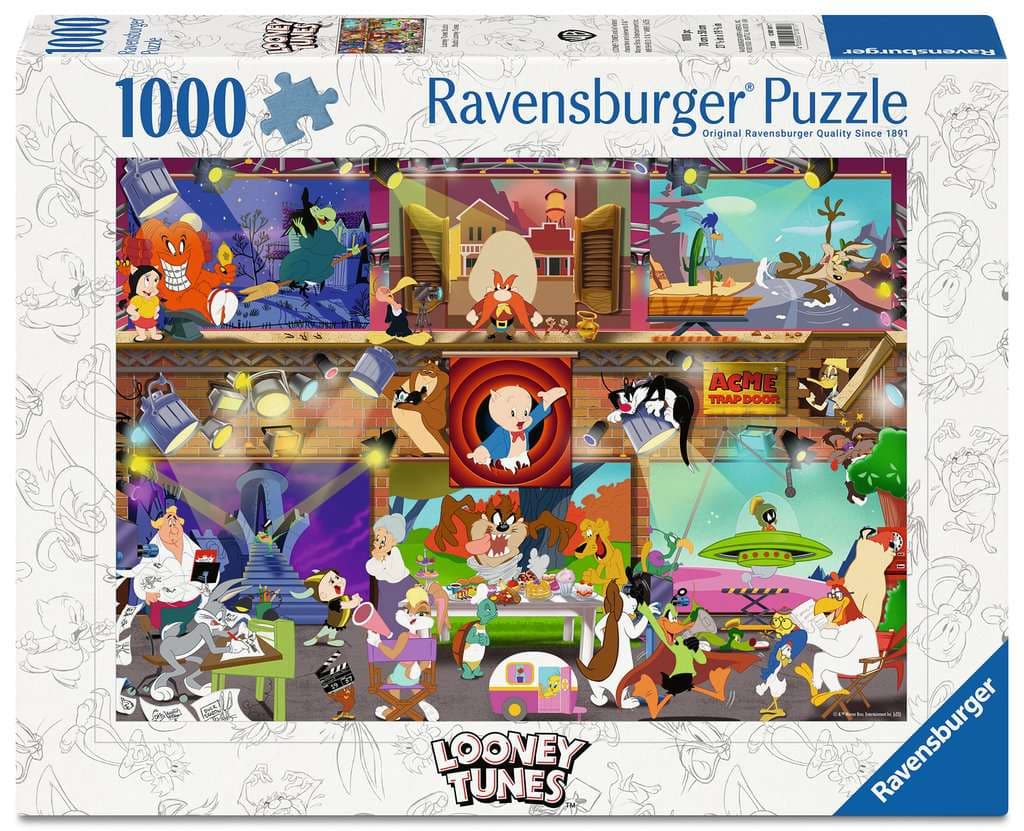 Ravensburger Puzzle - Erwachsenenpuzzle 1000 Teile - Looney Tunes Studio