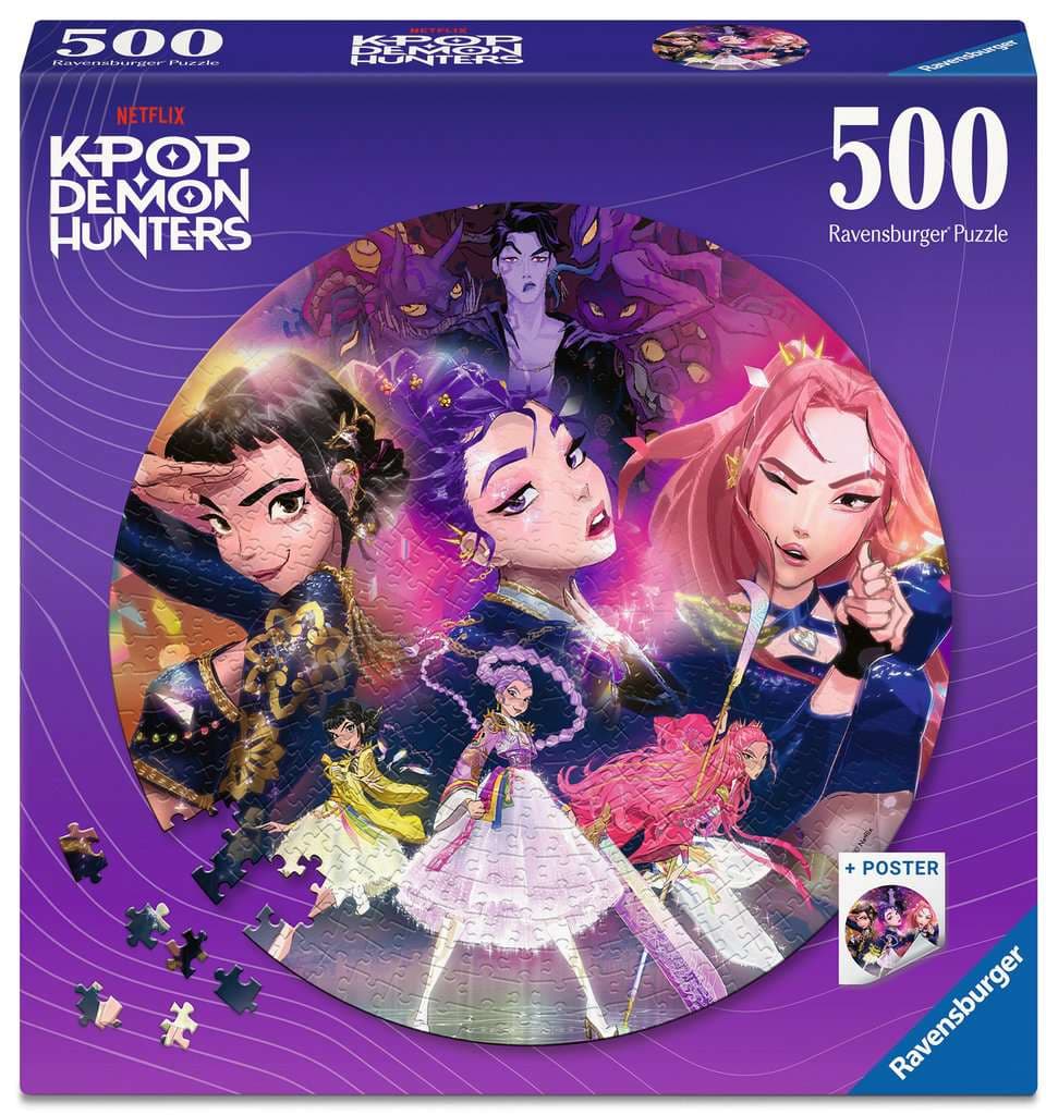 Ravensburger Puzzle - Erwachsenenpuzzle 500 Teile - KPop Demon Hunters - For the fans!