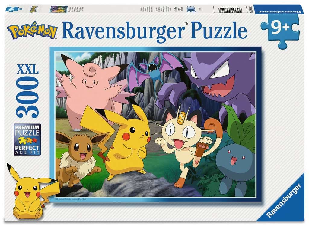 Ravensburger Puzzle - Kinderpuzzle 300 XXL Teile - Pokémon - Fang die Pokémon!