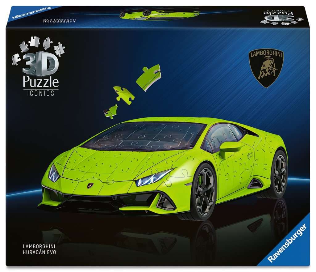 Ravensburger Puzzle - 3D Puzzle Iconics: Lamborghini Huracán EVO