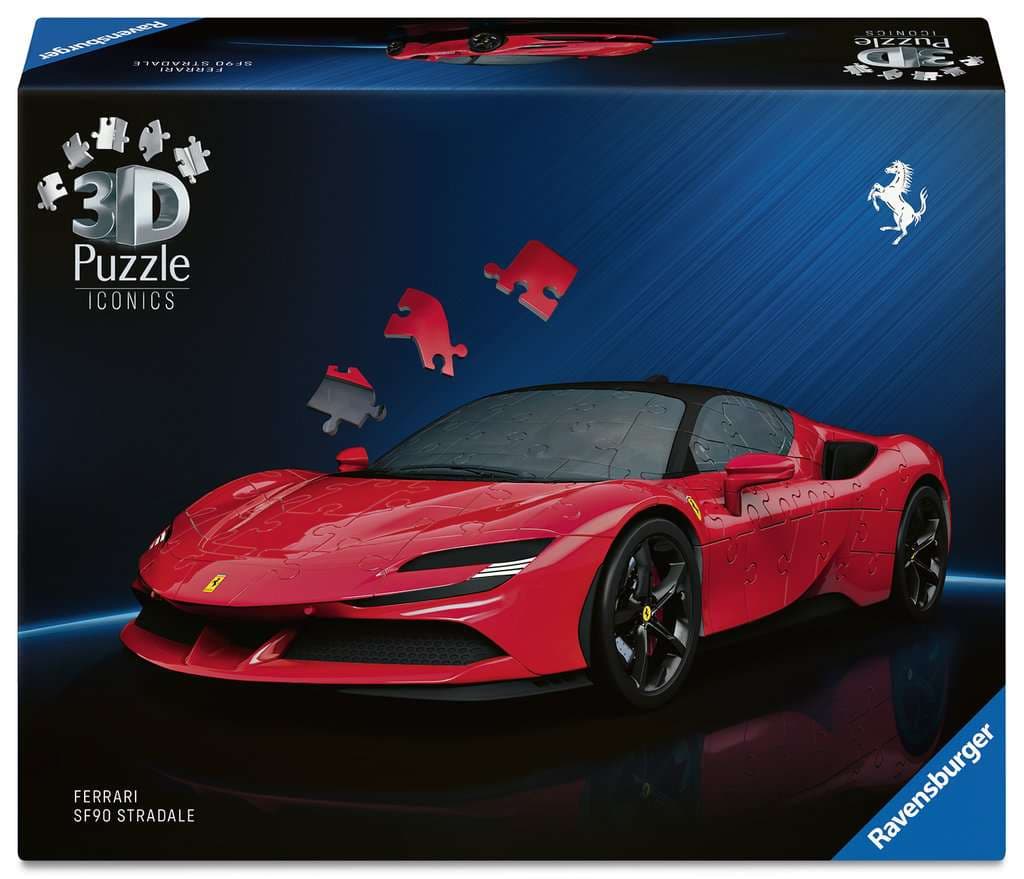 Ravensburger Puzzle - 3D Puzzle Iconics: Ferrari SF90 Stradale