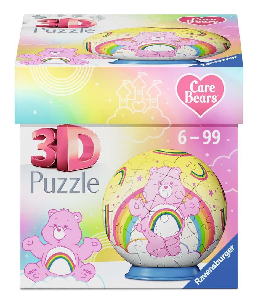 Ravensburger Puzzle - 3D Puzzle-Ball Care Bears Cheer Bear