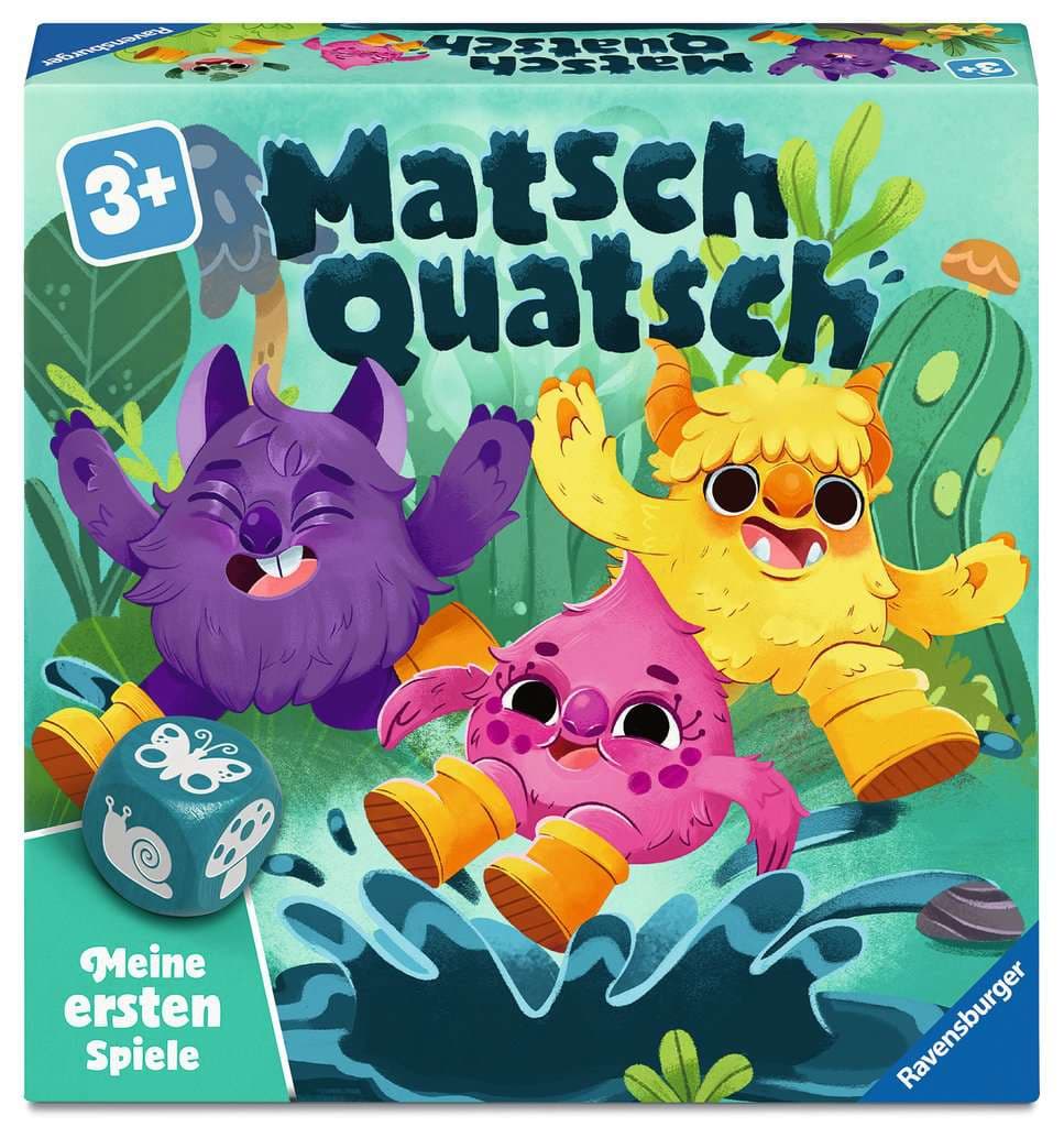 Ravensburger Spiel - Matsch Quatsch - Kinderspiel ab 3 Jahre