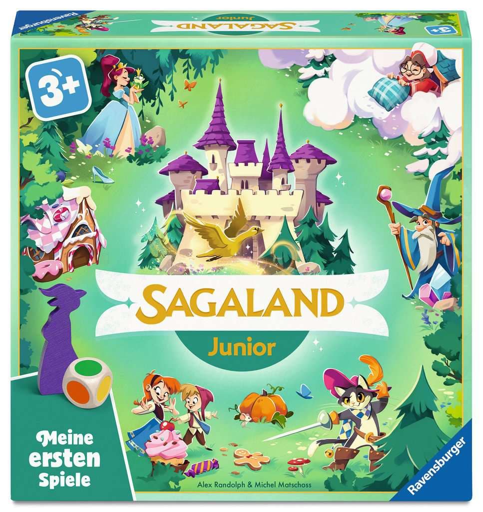 Ravensburger Spiel - Sagaland Junior - Kinderspiel ab 3 Jahre
