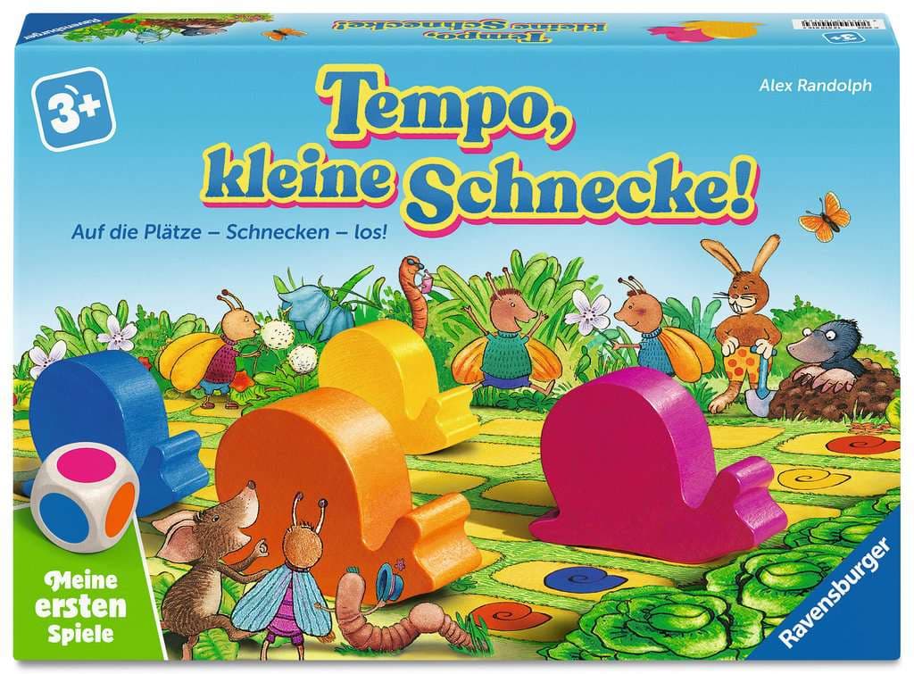 Ravensburger Spiel - Tempo, kleine Schnecke! - Kinderspiel ab 3 Jahre