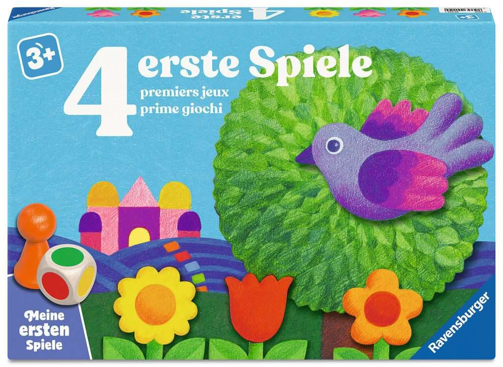 Ravensburger Spiel - 4 erste Spiele - Kinderspiel ab 3 Jahre