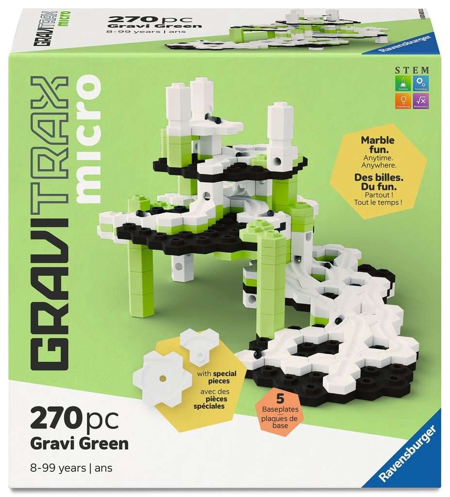 Ravensburger Beschäftigung - GraviTrax micro - Gravi Green (270 pc)