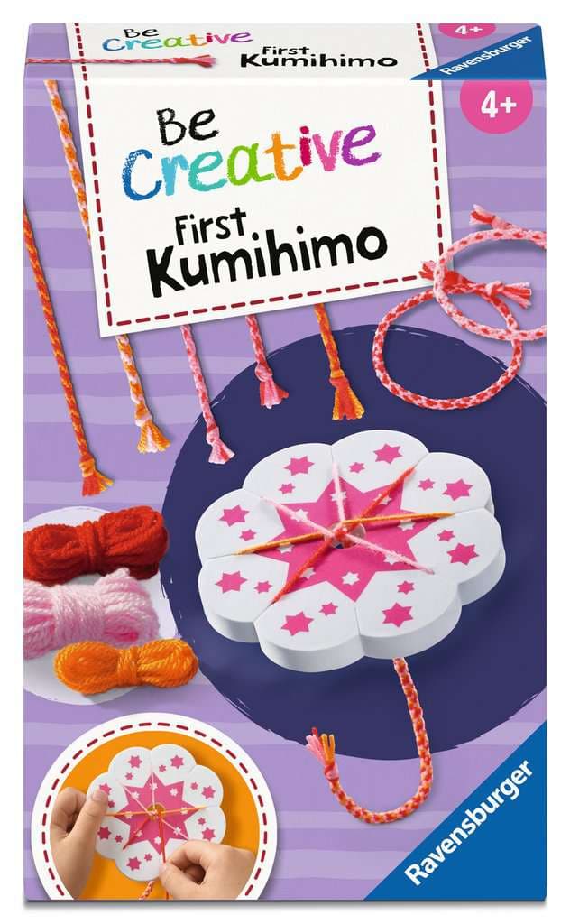 Ravensburger Beschäftigung - BeCreative Mini - Meine ersten Kumihimo Freundschaftsbändchen