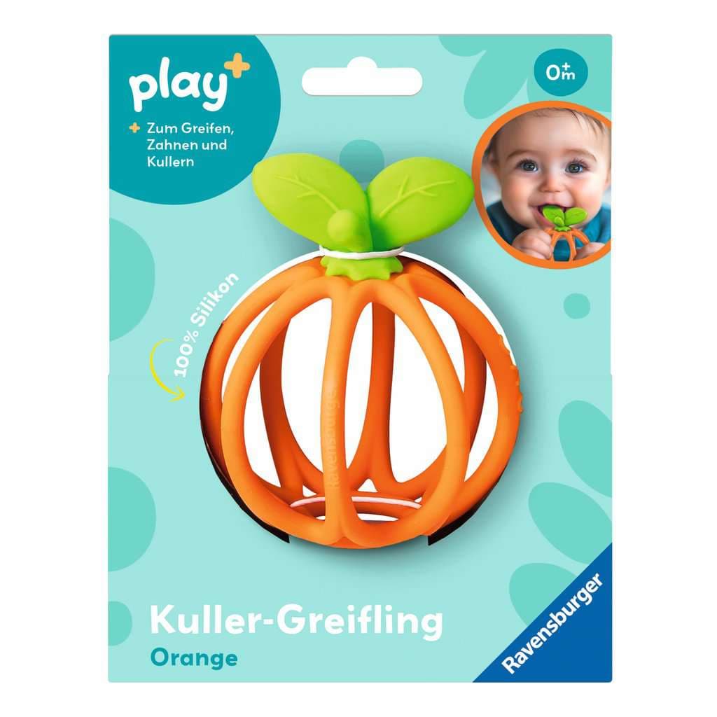 Ravensburger Play+ Kuller-Greifling: Orange - ab 0 Monate