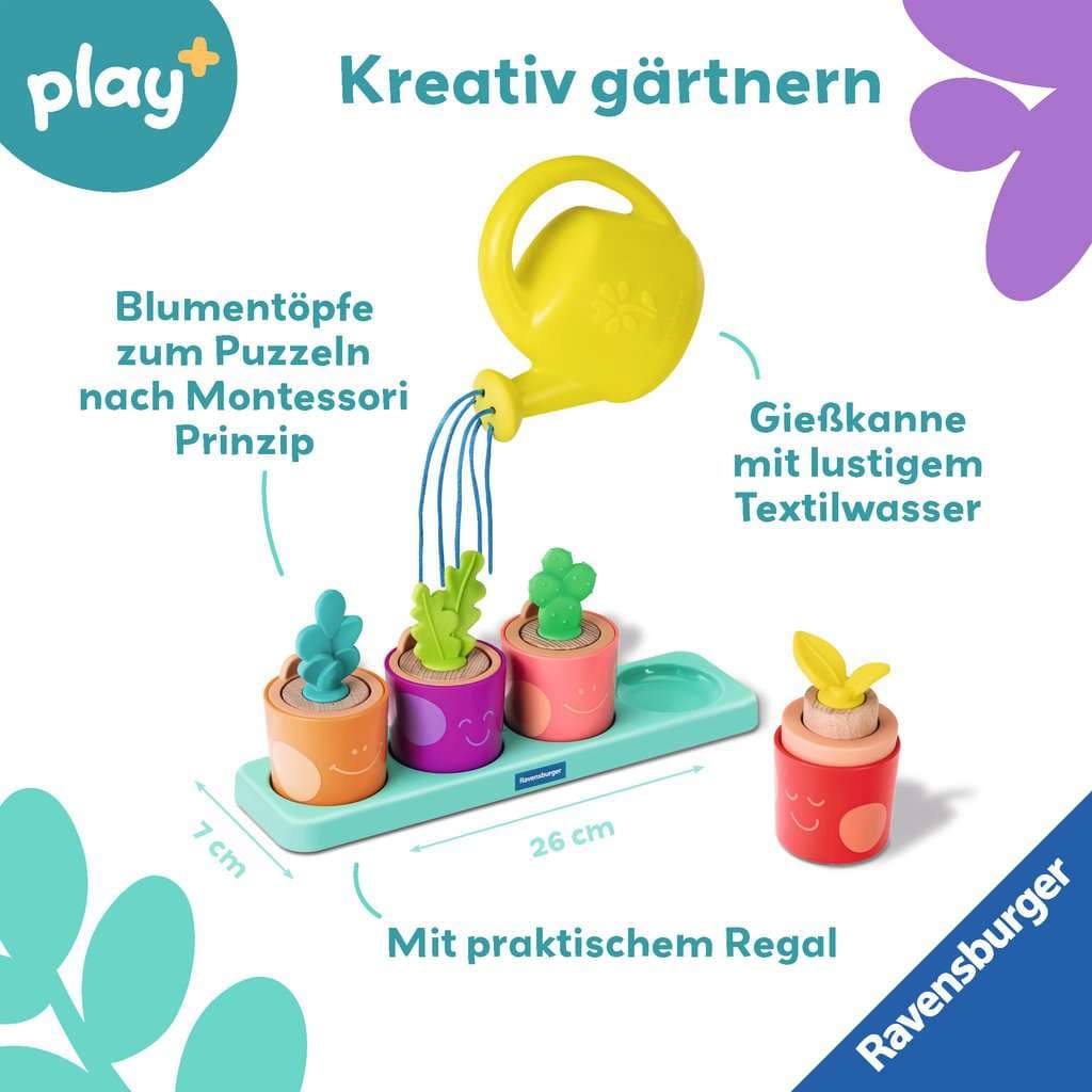 Produktbild Ravensburger Play+ Puzzle- und Spiel-Set: Meine kleinen Pflanzen - ab 1,5 Jahre 4 von 4