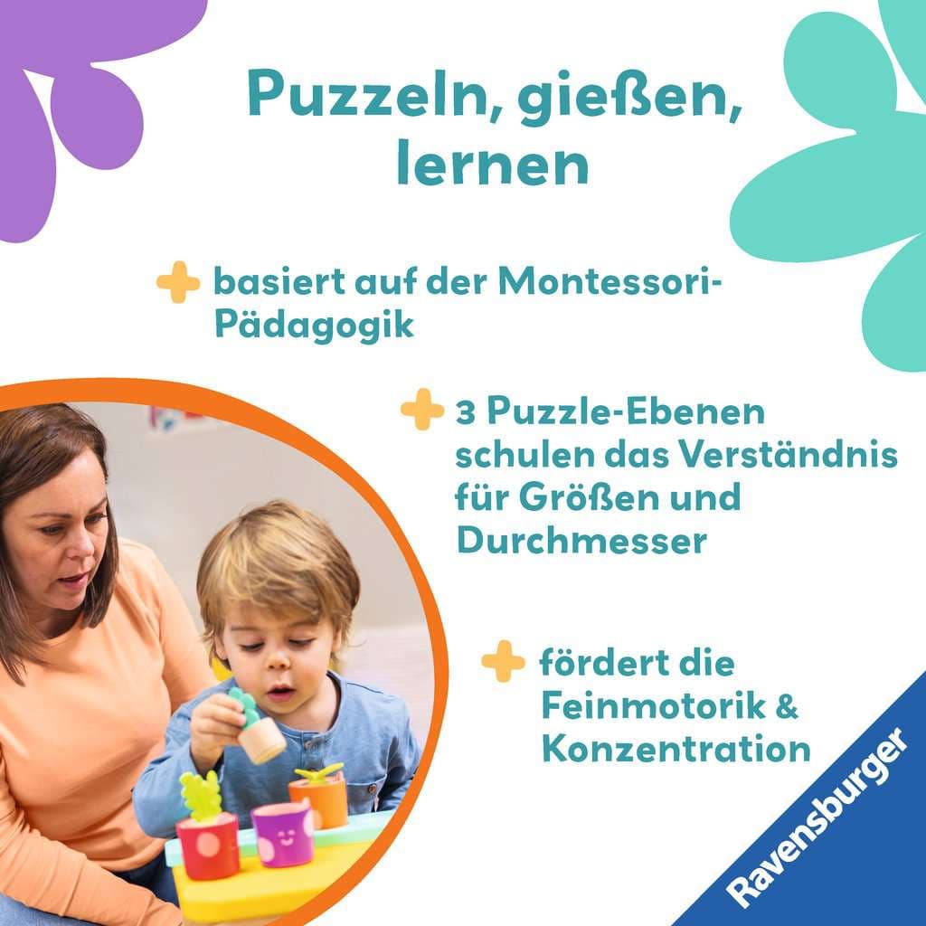 Produktbild Ravensburger Play+ Puzzle- und Spiel-Set: Meine kleinen Pflanzen - ab 1,5 Jahre 2 von 4