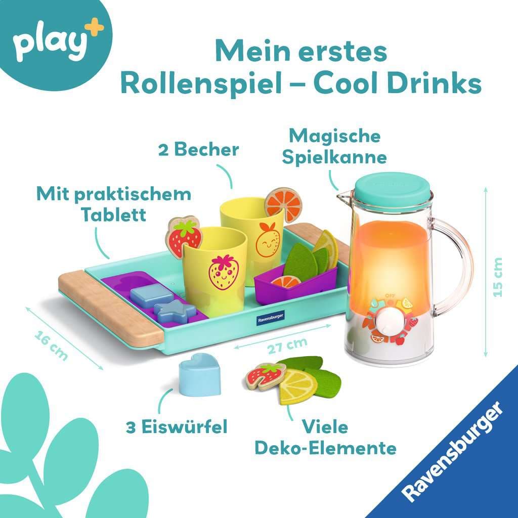 Produktbild Ravensburger Play+ Getränke-Spiel-Set: Cool Drinks - ab 1,5 Jahre 4 von 4