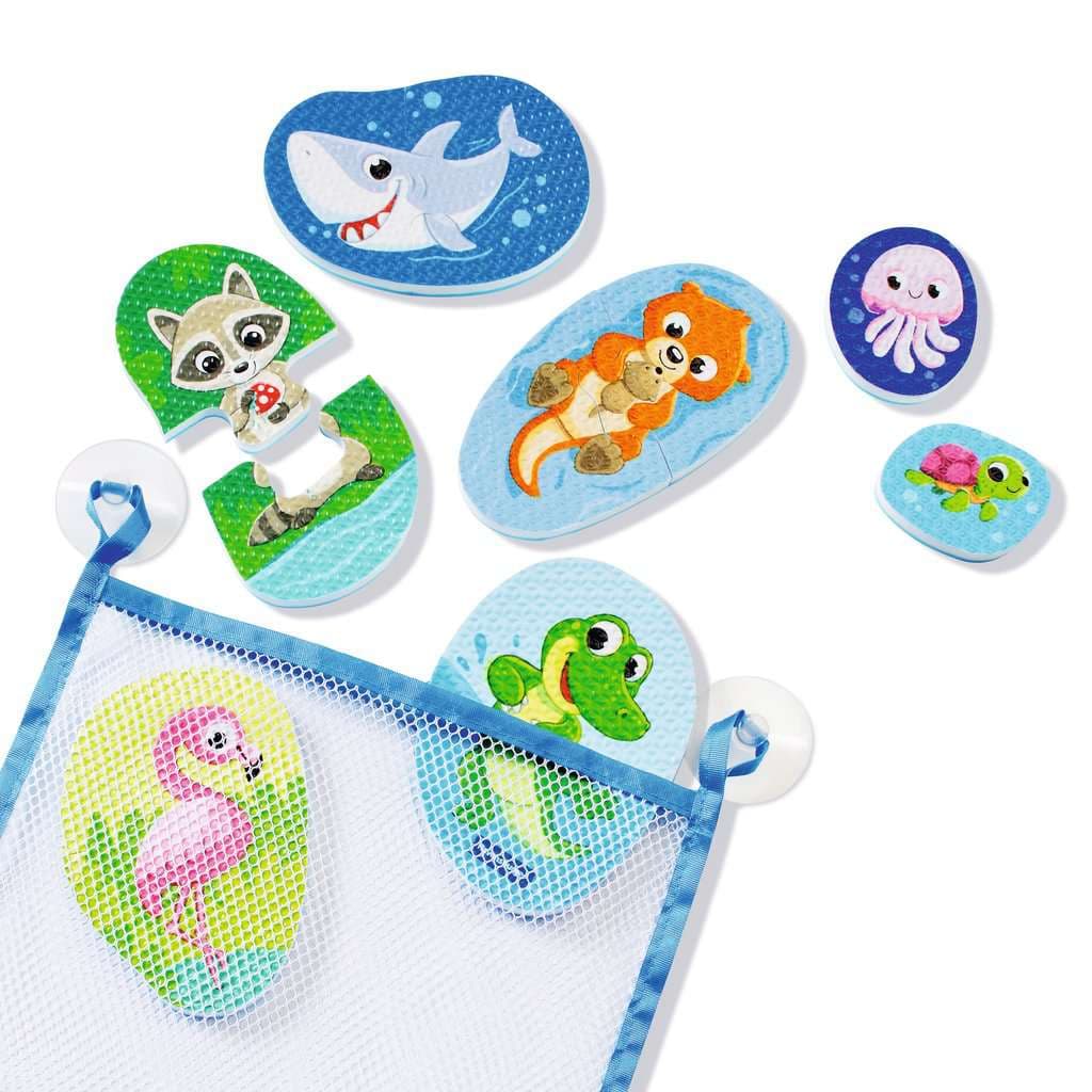 Ravensburger Play+ Mein erstes Bade-Puzzle: Tiere - ab 12 Monate