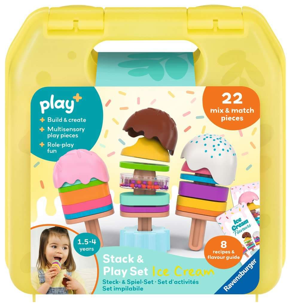 Play+ Steck- und Spiel-Set: Mix dein Eis - ab 1,5 Jahre