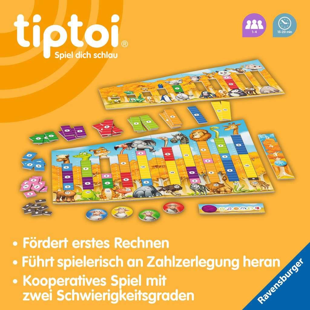 Produktbild Ravensburger tiptoi - Der verrückte Rechen-Zoo - Lernspiel ab 4 Jahren 4 von 9