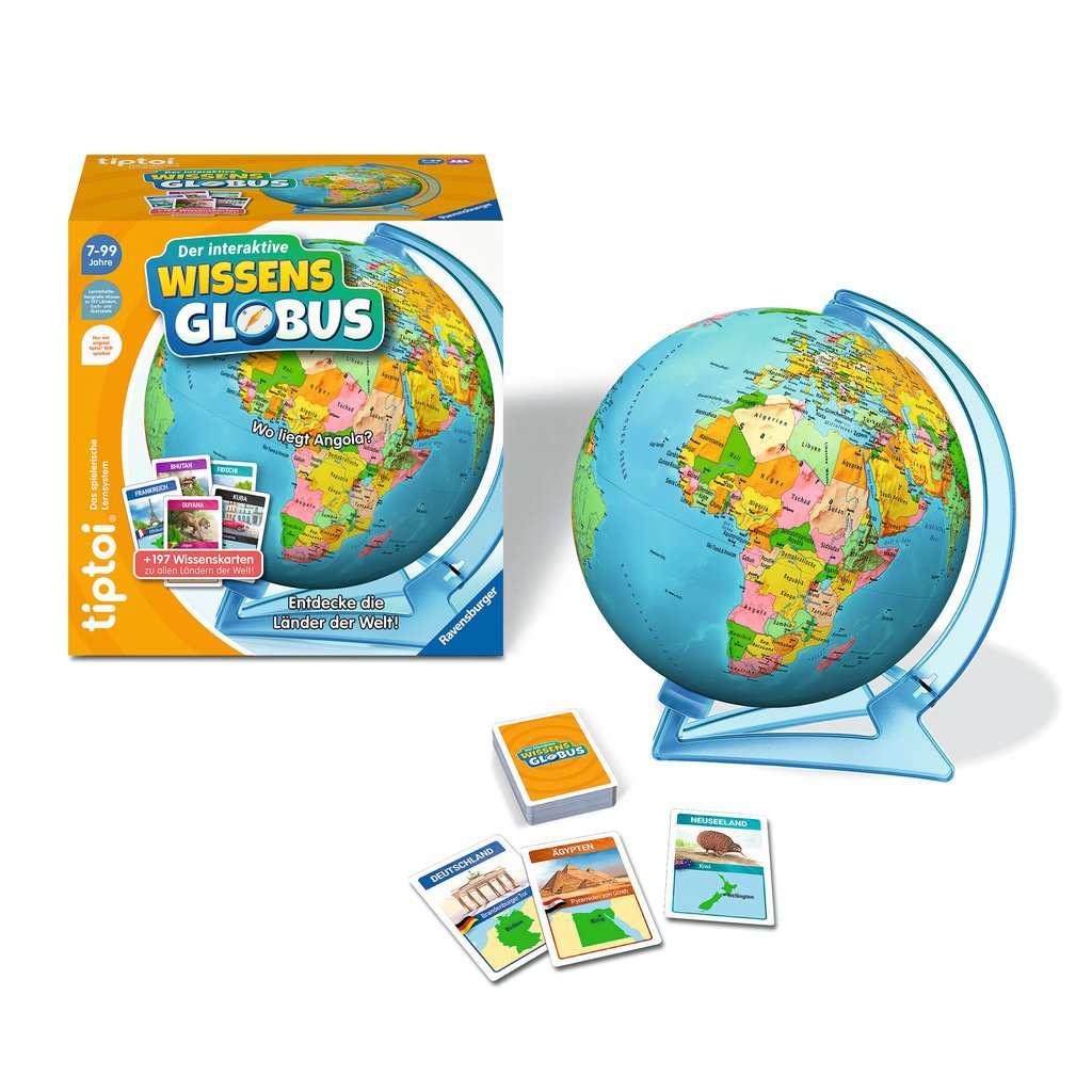 Produktbild Ravensburger tiptoi - Spiel - Der interaktive Wissens-Globus - Lern-Globus für Kinder, lehrreicher Globus 5 von 5