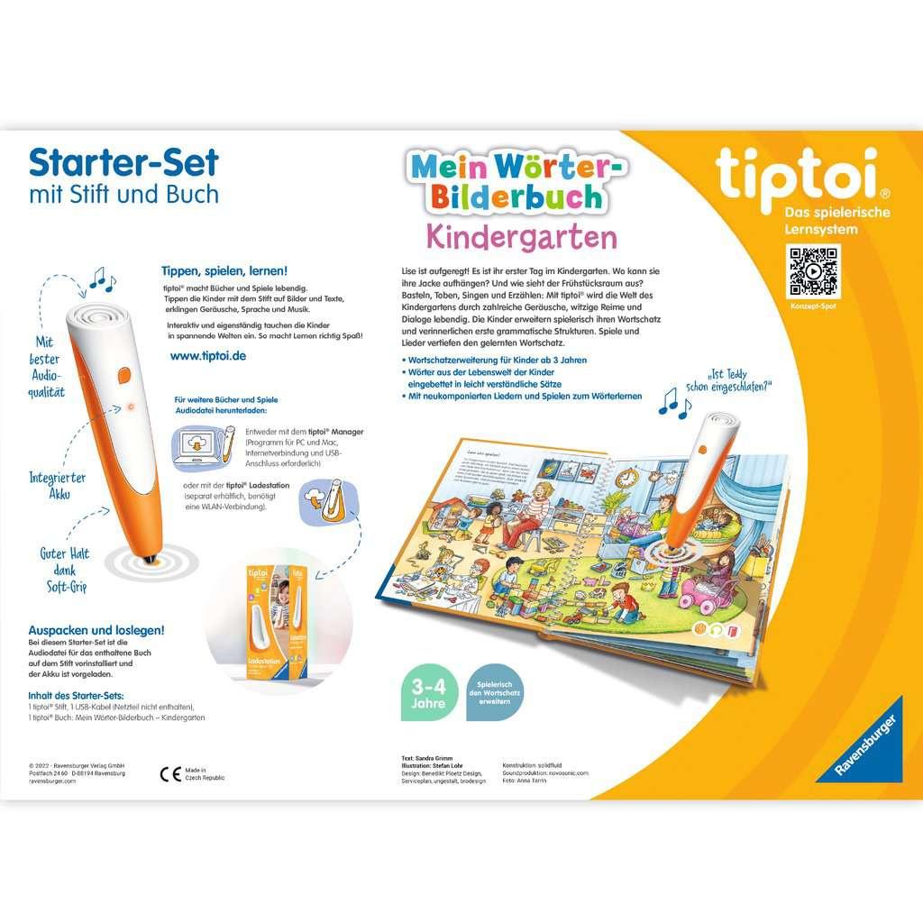 Produktbild Ravensburger tiptoi - Starter-Set Stift und Wörter-Bilderbuch Kindergarten- Lernsystem für Kinder ab 3 Jahren 2 von 8