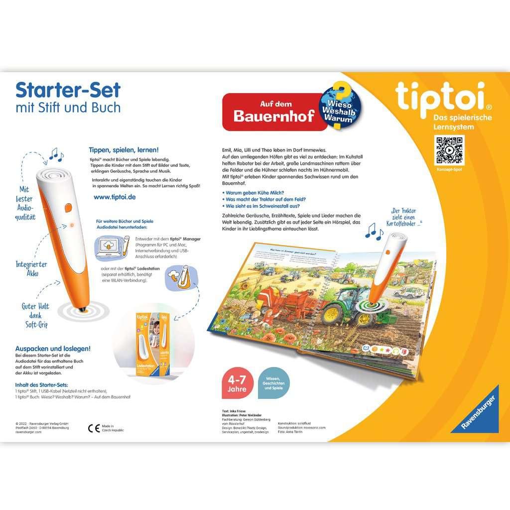 Produktbild Ravensburger tiptoi - Starter-Set - Stift und Bauernhof-Buch - Lernsystem für Kinder ab 4 Jahren 2 von 8