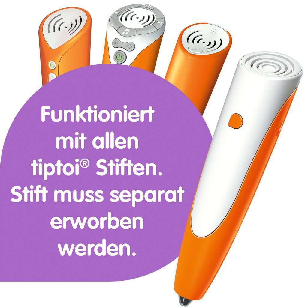 Ravensburger – Étui Noir Pour Lecteur Tiptoi® 4e Génération – Avec 25 Autocollants – Personnalisation Sans écran – Dès 3 Ans