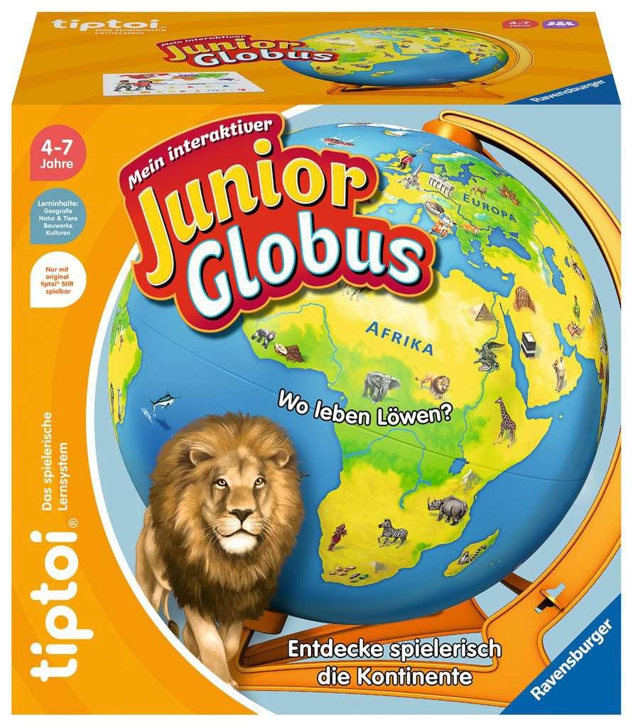 Ravensburger tiptoi - Mein interaktiver Junior Globus - Kinderspielzeug ab 4 Jahren