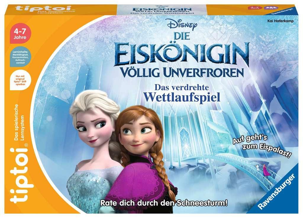 Ravensburger tiptoi - Spiel - Disney Die Eiskönigin - Völlig Unverfroren: Das verdrehte Wettlaufspiel