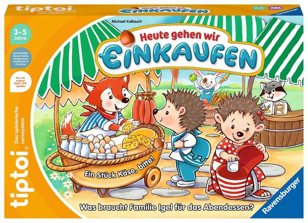 Ravensburger tiptoi - Spiel - Heute gehen wir Einkaufen - Lernspiel für Kinder ab 3 Jahren