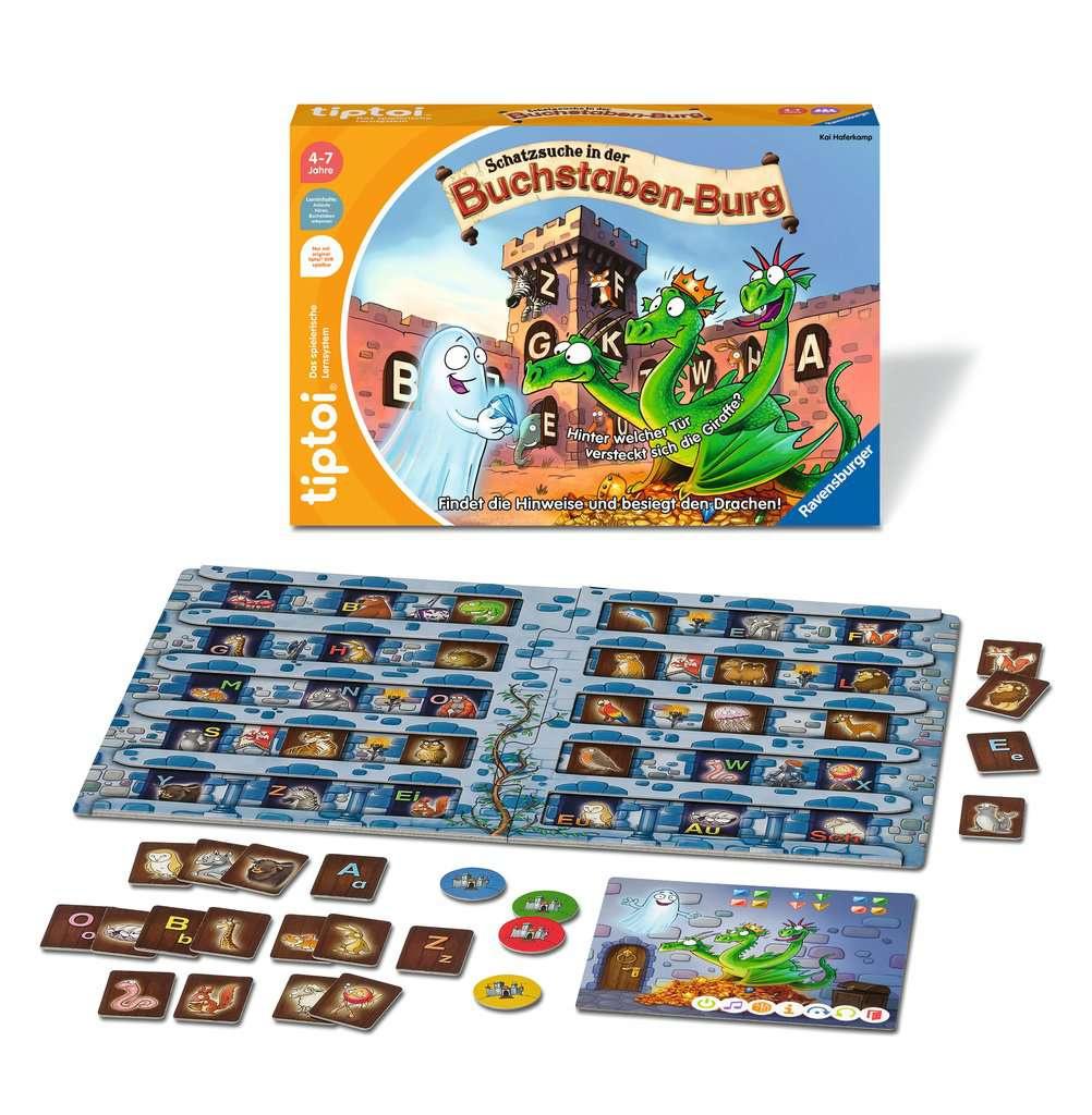 Produktbild Ravensburger tiptoi - Spiel - Schatzsuche in der Buchstabenburg, Spiel für Kinder von 4-7 Jahren, für 1-4 Spieler 5 von 5