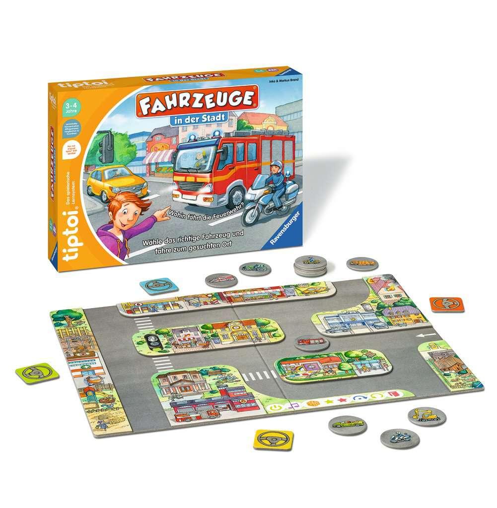 Produktbild Ravensburger tiptoi - Spiel Fahrzeuge in der Stadt - Lernspiel ab 3 Jahren, lehrreiches Zuordnungsspiel 2 von 5