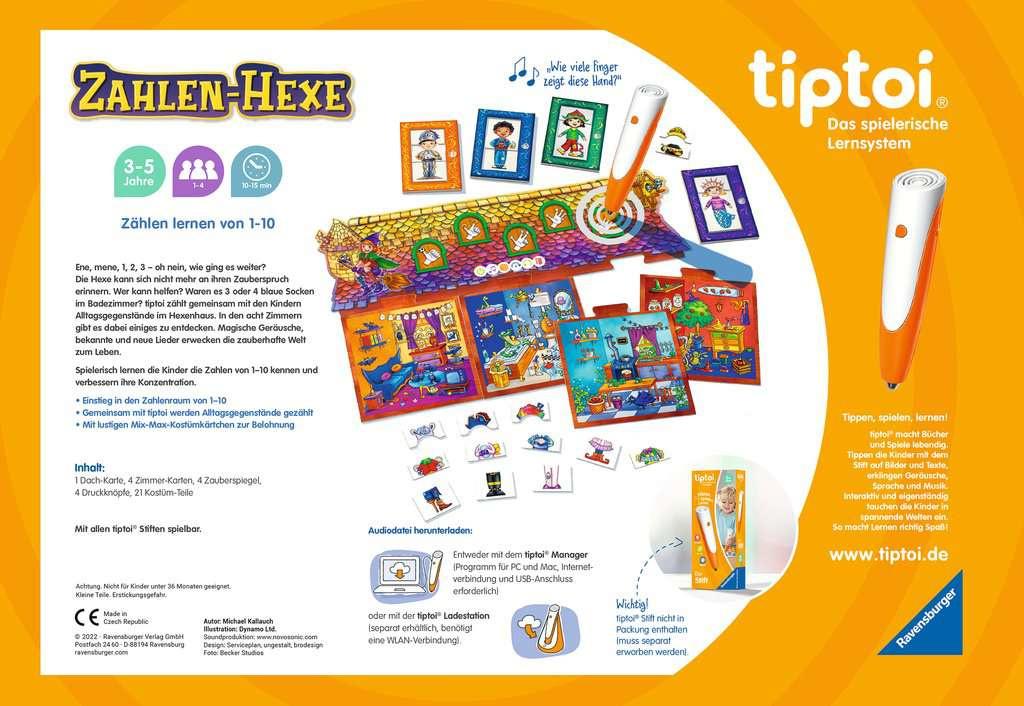 Produktbild Ravensburger tiptoi - Spiel Zahlen-Hexe, Zählen lernen von 1 - 10 für Kinder ab 3 Jahren 4 von 5