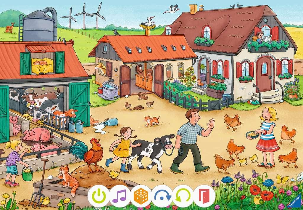 Produktbild Ravensburger tiptoi - Puzzle für kleine Entdecker: Bauernhof, Puzzle für Kinder ab 3 Jahren, für 1 Spieler 3 von 7