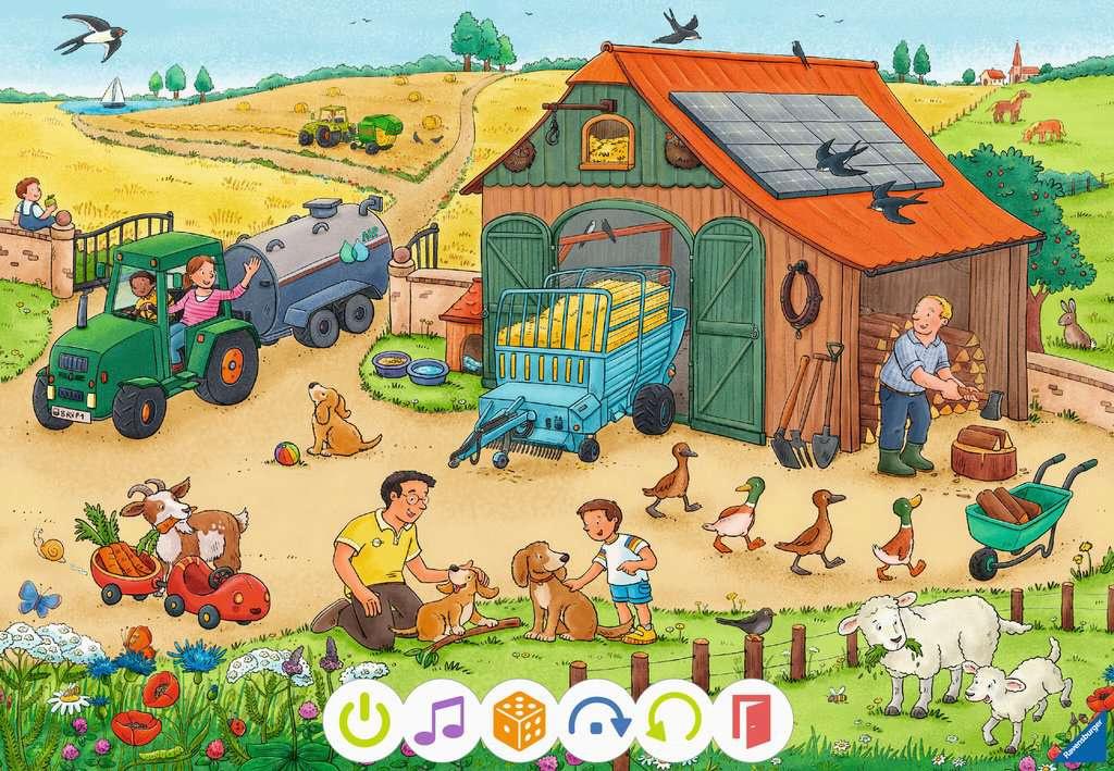 Produktbild Ravensburger tiptoi - Puzzle für kleine Entdecker: Bauernhof, Puzzle für Kinder ab 3 Jahren, für 1 Spieler 4 von 7