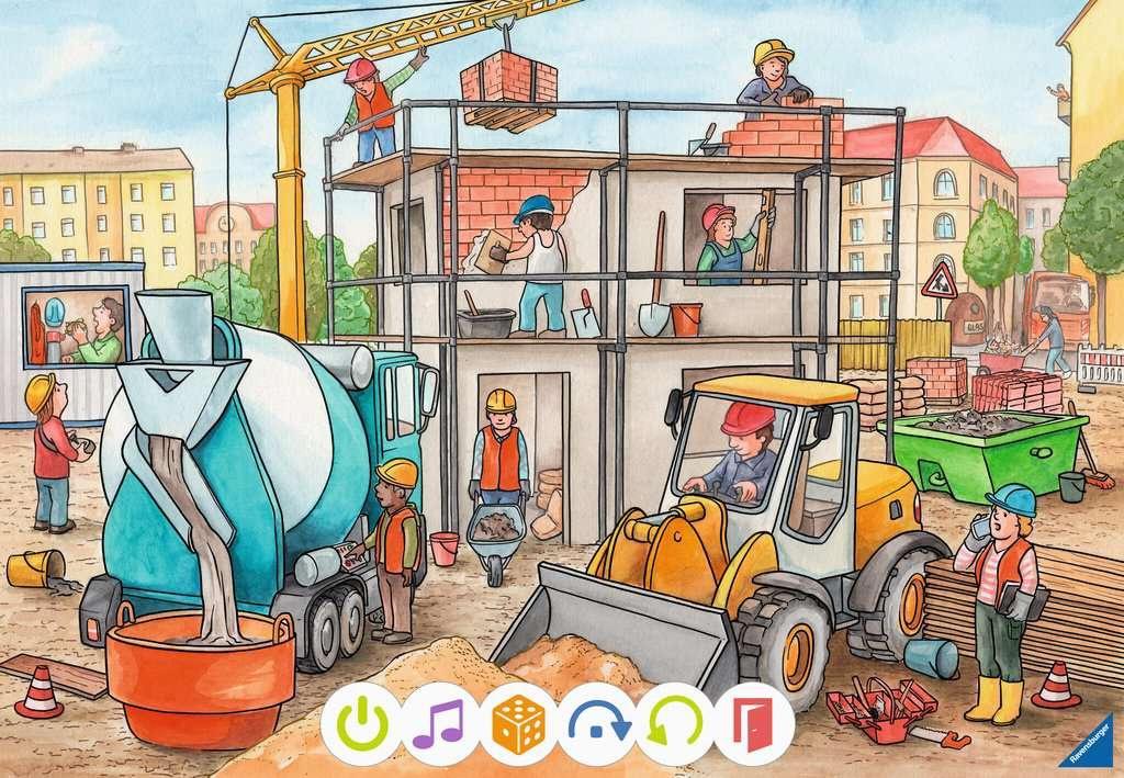 Produktbild Ravensburger tiptoi - Puzzle Puzzle für kleine Entdecker: Baustelle, Puzzle für Kinder ab 3 Jahren, für 1 Spieler 4 von 7