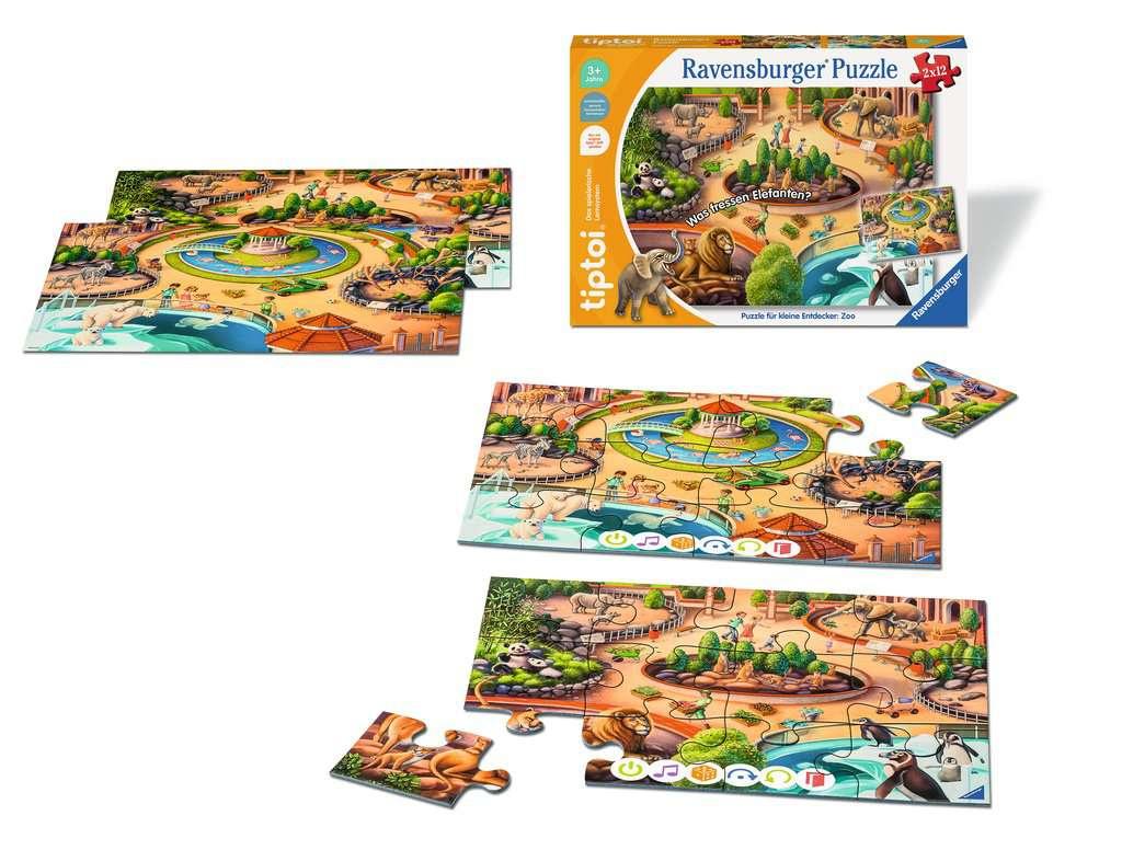Produktbild Ravensburger tiptoi - Puzzle Puzzle für kleine Entdecker: Zoo, Kinderpuzzle ab 3 Jahren, für 1 Spieler 7 von 7