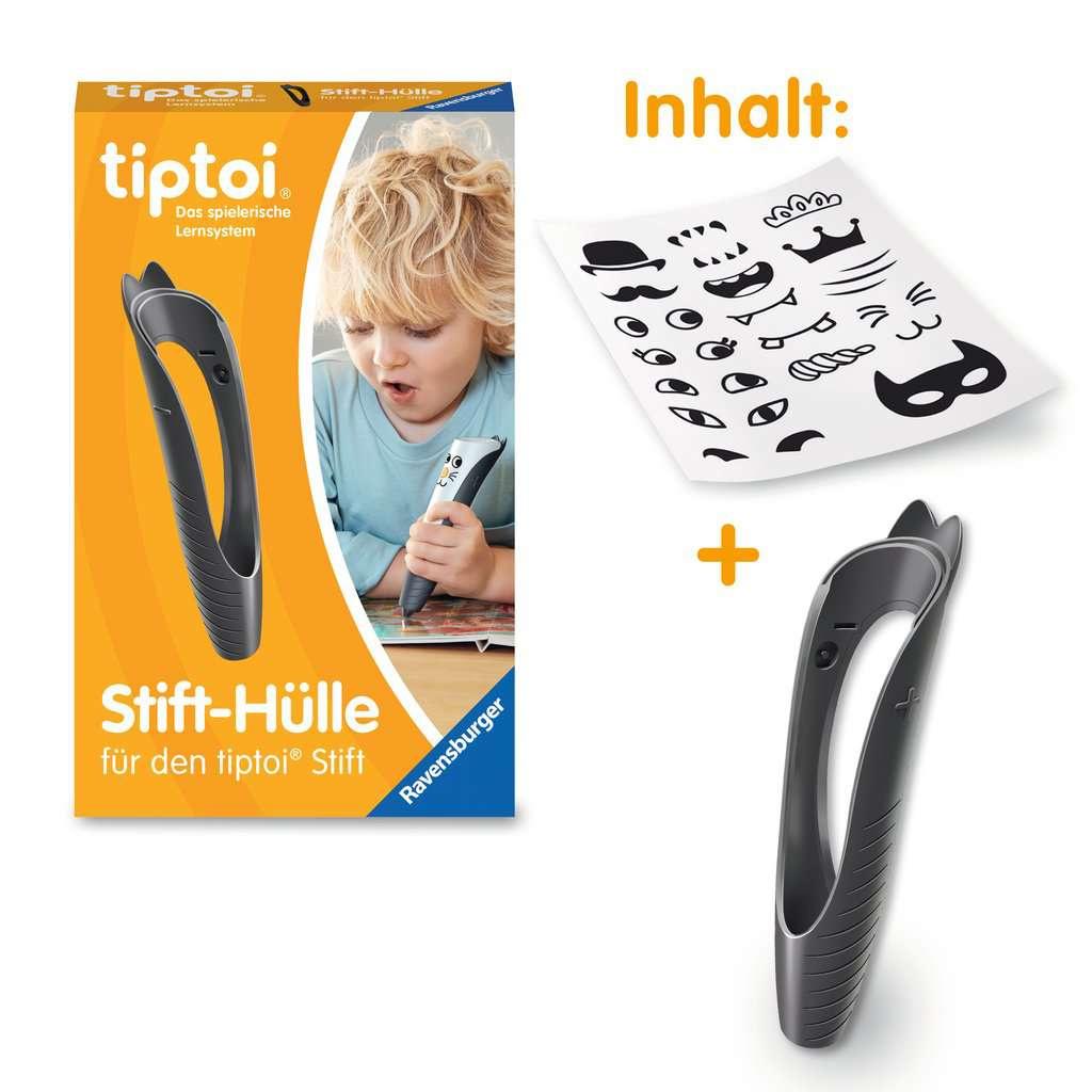 Ravensburger tiptoi - Stifthülle zum Wechseln in Schwarz / Wechselhülle für den tiptoi-Stift