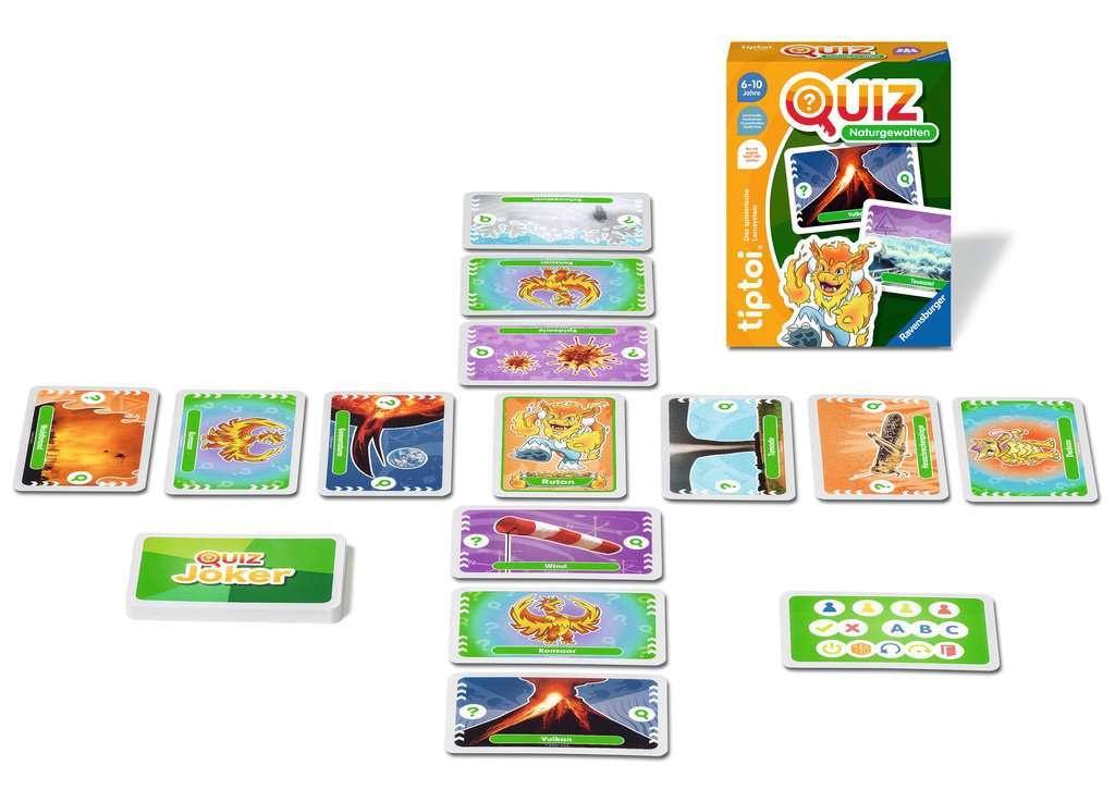 Produktbild Ravensburger tiptoi 00167 Quiz Naturgewalten, Quizspiel für Kinder ab 6 Jahren, für 1-4 Spieler 3 von 4
