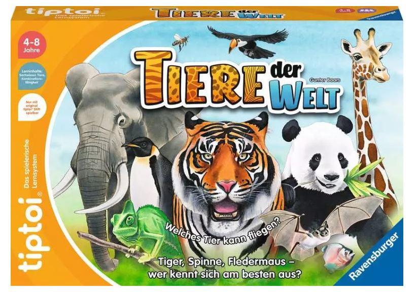 Ravensburger tiptoi - Spiel - Tiere der Welt