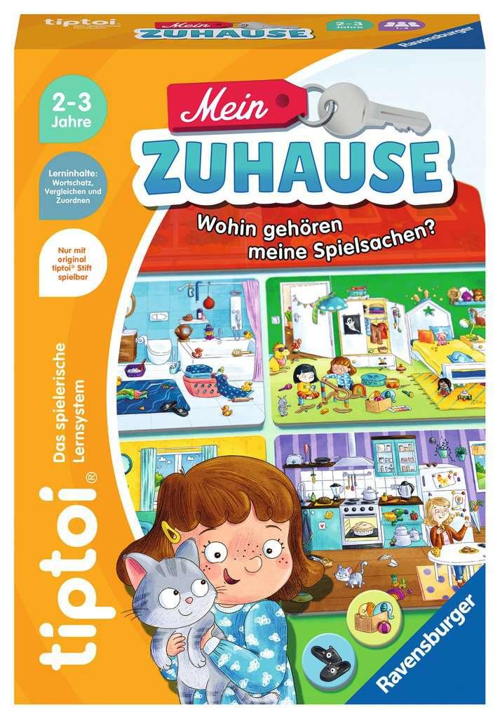 Ravensburger tiptoi - Spiel 00196 - Mein Zuhause, Lernspiel zum Wortschatz, für Kinder ab 2 Jahren