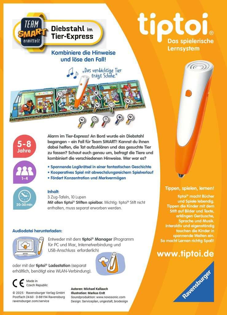 Produktbild Ravensburger tiptoi - Diebstahl im Tier-Express 4 von 4
