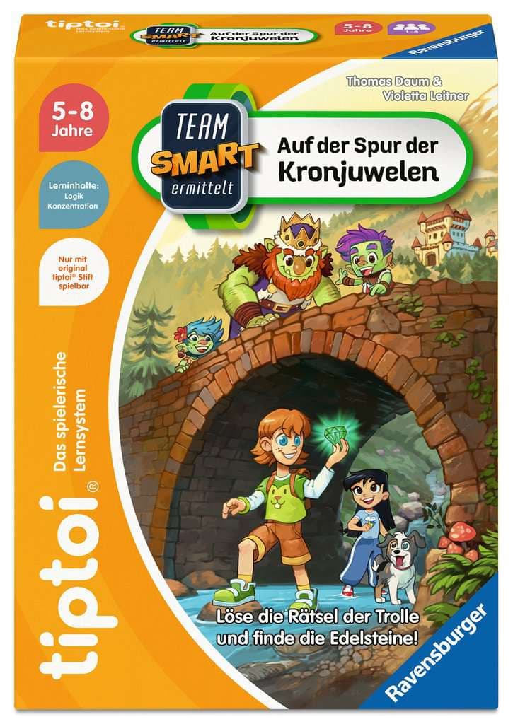 Ravensburger tiptoi Team SMART ermittelt: Auf der Spur der Kronjuwelen - ab 5 Jahre