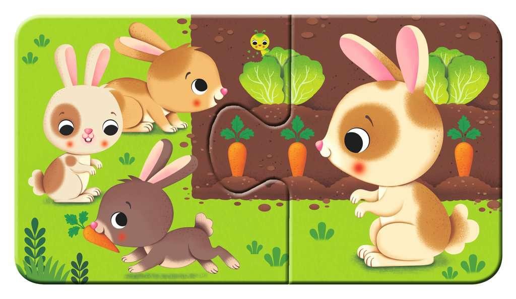 Produktbild Ravensburger Puzzle - Tiere und ihre Kinder - 9x2 Teile my first Puzzle für Kinder ab 2 Jahren 3 von 11
